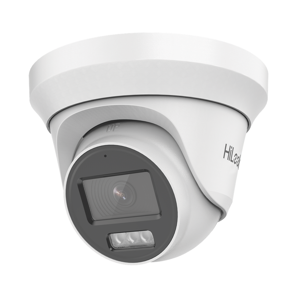 [Dual Light + ColorVu] Turret TURBOHD 2 megapixel / 40 mts IR + 20 mts luz blanca/ Lente 2.8 (100∞ de Vision) / Exterior IP66 / Audio por Coaxitron / TVI-AHD-CVI-CVBS / Metal