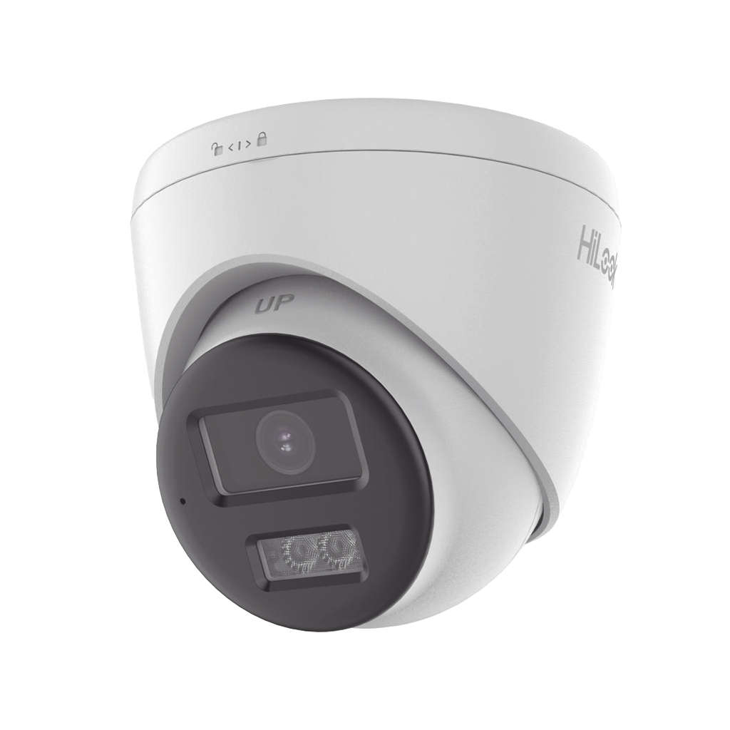 [Audio Bidireccional + Dual Light + ColorVu] Turret TURBOHD 2 Megapixel (1080p) / Lente 2.8 mm / 40 mts IR EXIR + 40 mts Luz Blanca / Microfono y Bocina Integrado / Exterior IP67 / dWDR