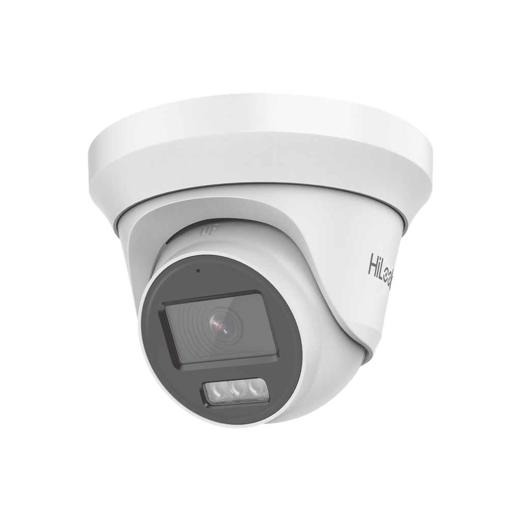 [Audio Bidireccional + Dual Light + ColorVu] Turret TURBOHD 3K / 5 Megapixel / Lente 2.8 mm / 40 mts IR EXIR + 40 mts Luz Blanca / Microfono y Bocina Integrado / Exterior IP67 / dWD