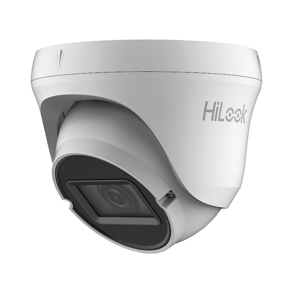 Turret TURBOHD 2 Megapíxel (1080p) / Lente Var. 2.8 - 12 mm / 40 mts IR EXIR / IP66 / 4 Tecnologías (TVI / AHD / CVI / CVBS) / dWDR - HiLook by HIKVISION THC-T320-VF