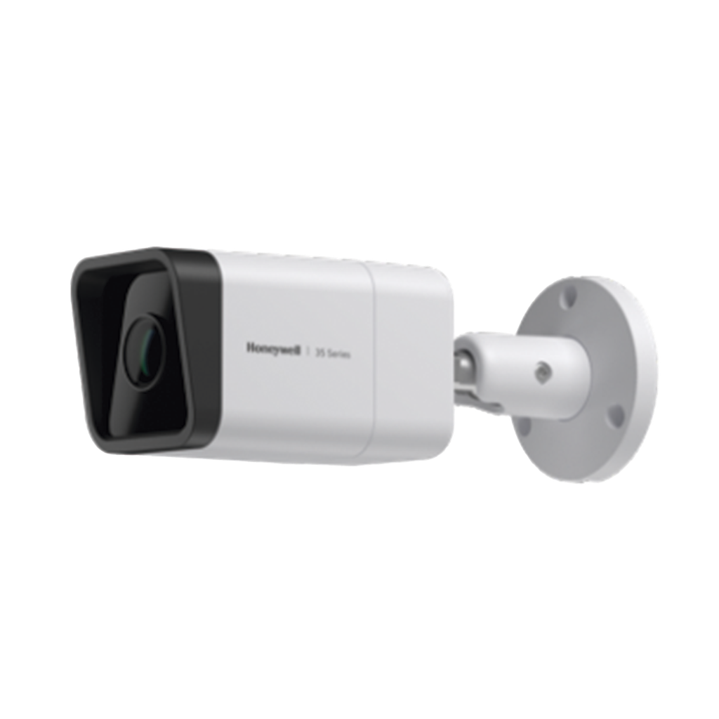 Bala IP 3 Megapixel / Lente 2.8 mm / 40 mts IR / Ultra Baja Iluminacion / Exterior IP66 / H.265 / PoE / Micro SD / WDR / NDAA / Serie 35 / Antivandalica IK10 / Honeywell Security / ONVIF