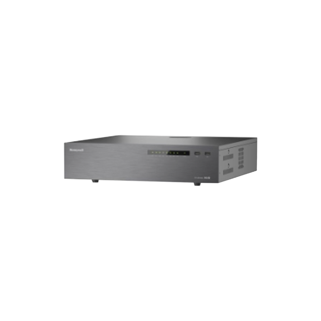NVR 8MP 4K / 64 Canales IP / RAID 1/5/6 / H.265 / 16 TB (8 x 2 ) Incluidos / 8 Bahias HDD Totales / ONVIF / NDAA / Audio y Alarmas I/O / Soporta IA / Serie 35 / Honeywell Security
