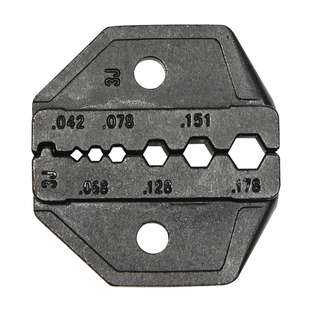 Matriz Ponchadora para RG174, RG179 y Belden 8218. Compatible con Pinza Ponchadora VDV200-010