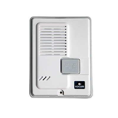Frente de Calle de Plástico para uso con el Sistema Intercomunicador KIP611PG - KOCOM DS-4M