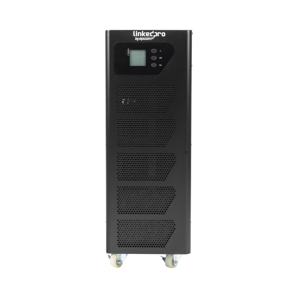 UPS Tipo Torre de 10KVA, Online Doble Conversion, 200 - 240 Vac de Entrada y 220Vca o 120Vca de salida Fase Dividida, Onda Senoidal Pura