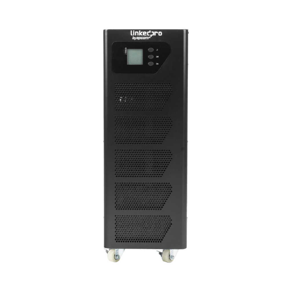 UPS de 6000 VA, Online Doble Conversion, 200 - 240 Vac de Entrada, Fase Dividida 120V/120V + N, sin Baterias con Kit de Cables de Conexion de Baterias