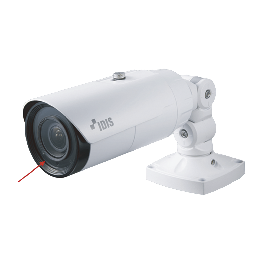 Mica de cristal Solido para camara bala IDIS