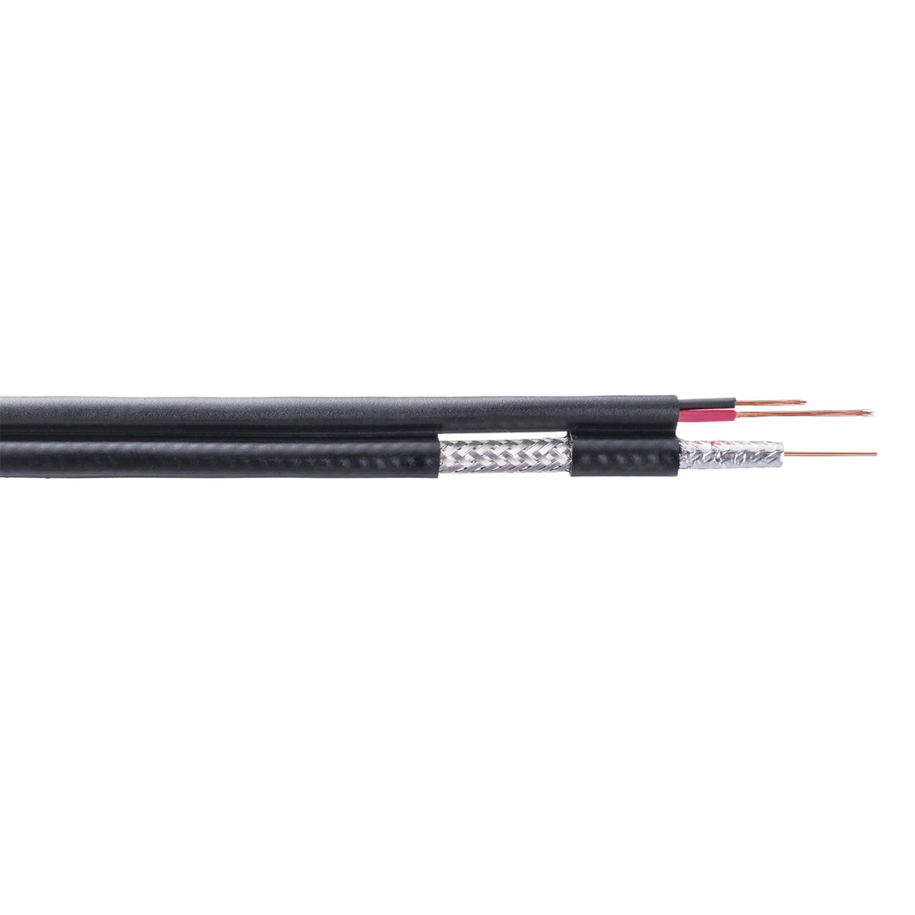 Carrete de 305 Metros (1000 Pies) / Cable Coaxial RG59 / Tipo CCS Siames / Optimizado para HD / Intemperie - LINKEDPRO BY EPCOM RG59-S-CCS