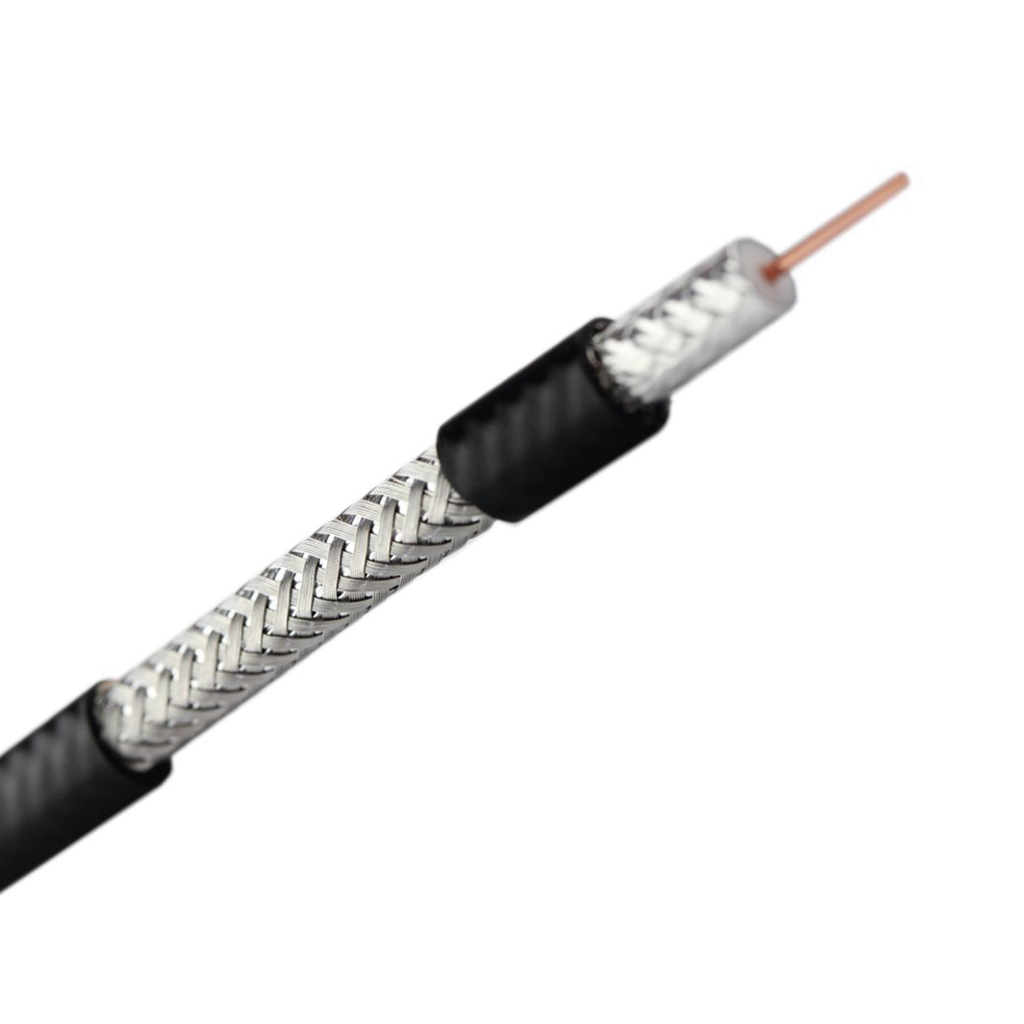 Carrete de 305 Metros (1000 Pies) / Cable Coaxial RG6 / Tipo CCS / Optimizado para HD / Intemperie