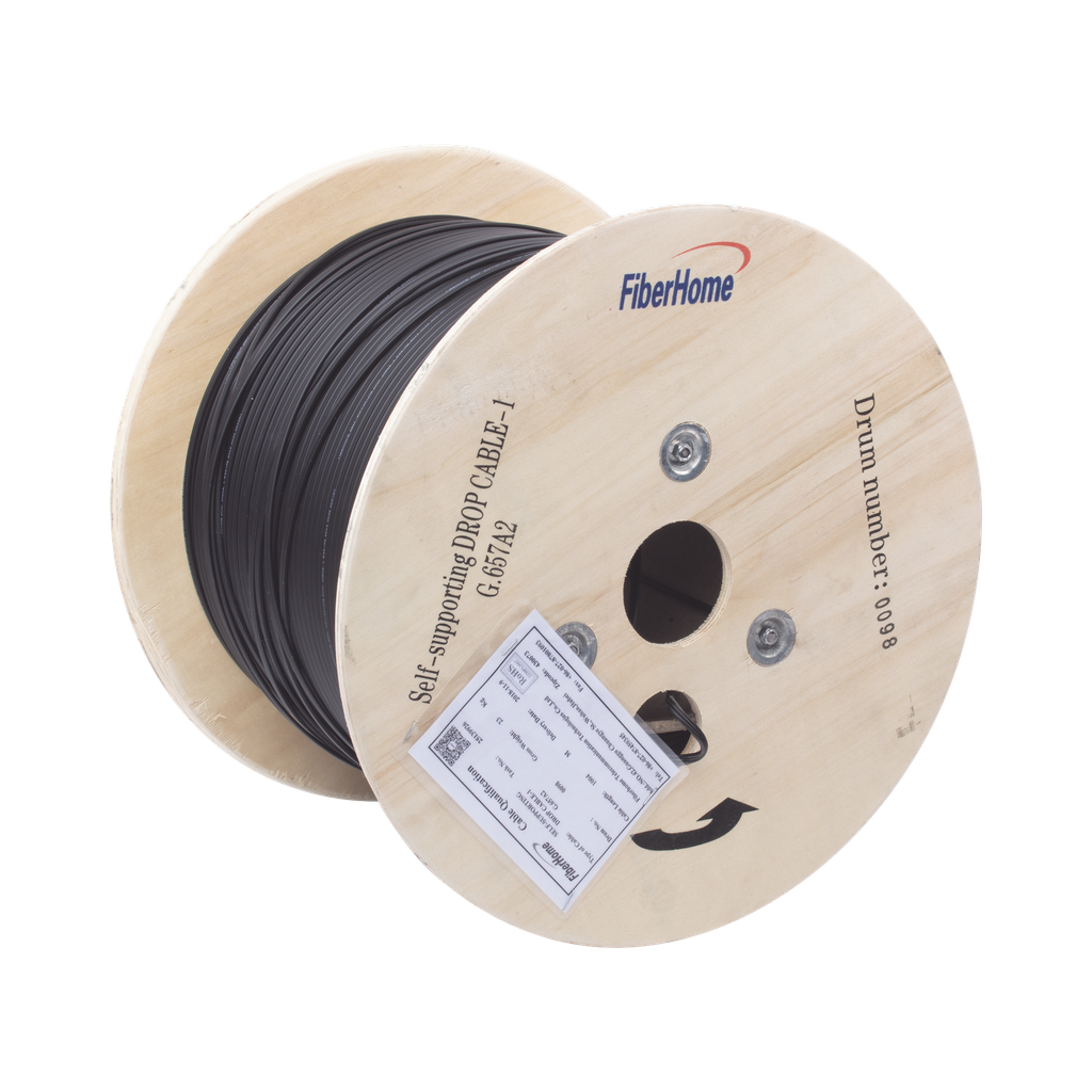 [IC-FIG8A2-1C] Carrete de 1 km de Fibra Óptica Aérea Mini LINKEDPRO IC-FIG8A2-1C – Span 80