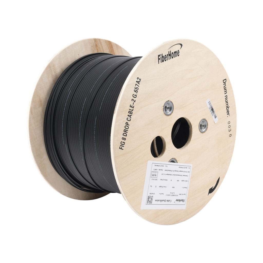 [IC-FIG8A2-2C] Carrete de 1 km de Fibra Óptica Aérea Mini LINKEDPRO IC-FIG8A2-2C – Span 80