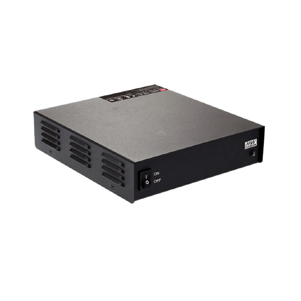 Fuente de Poder Conmutada 13.8Vcc/24A/345.6W de Potencia de Salida / Con Cargador de Baterias