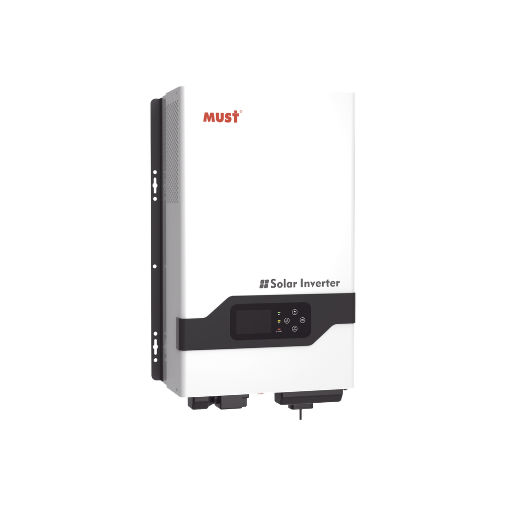 Inversor / Cargador de 5 KW para Sistemas Tipo Isla 48Vcd /220Vca de Entrada , 120 o 220Vca de Salida , Onda Sinusoidal Pura con Controlador MPPT - MUST PV335048TLV