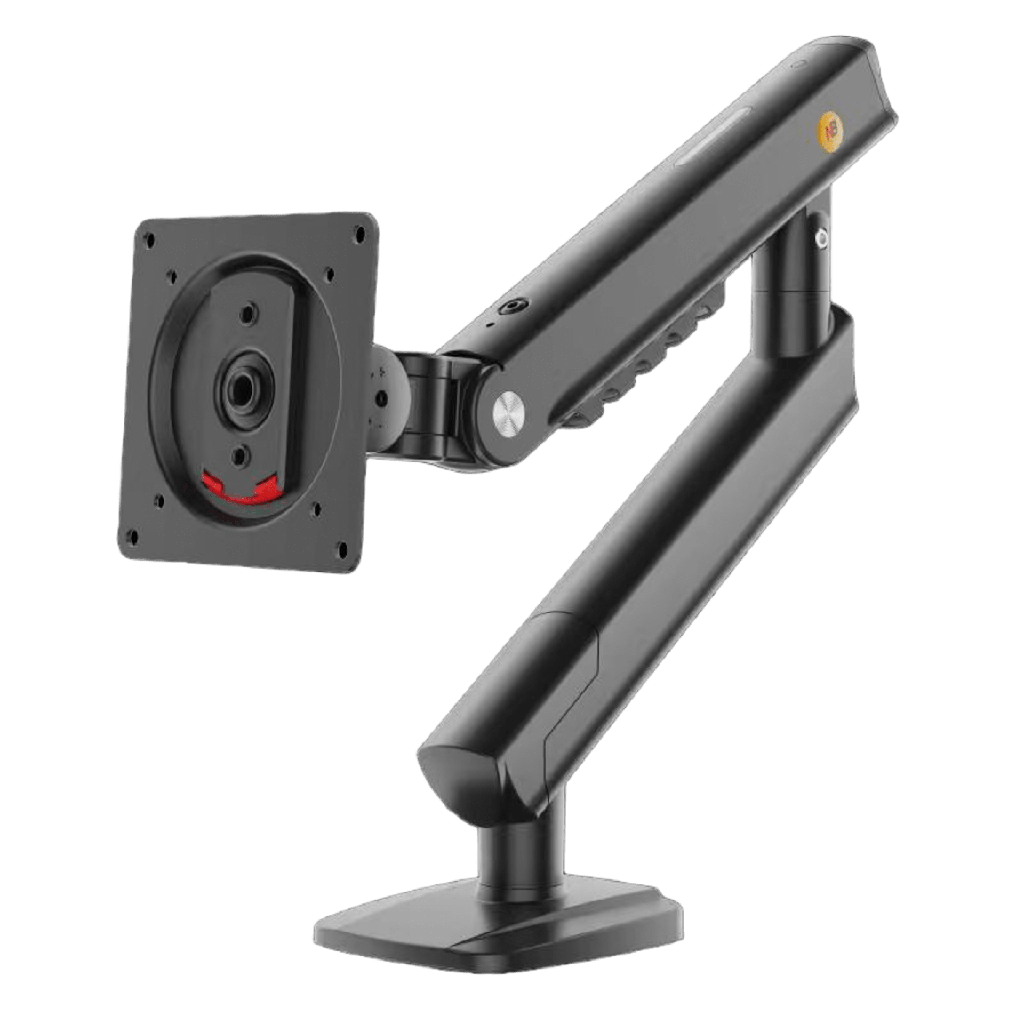 [A5NB] Brazo Ergonomico para Monitor / Soporte 17"-32" / Carga 2-7 kg / Ajuste de Tension / Rotacion ¬±90∞ / Instalacion Abrazadera o Pasacables