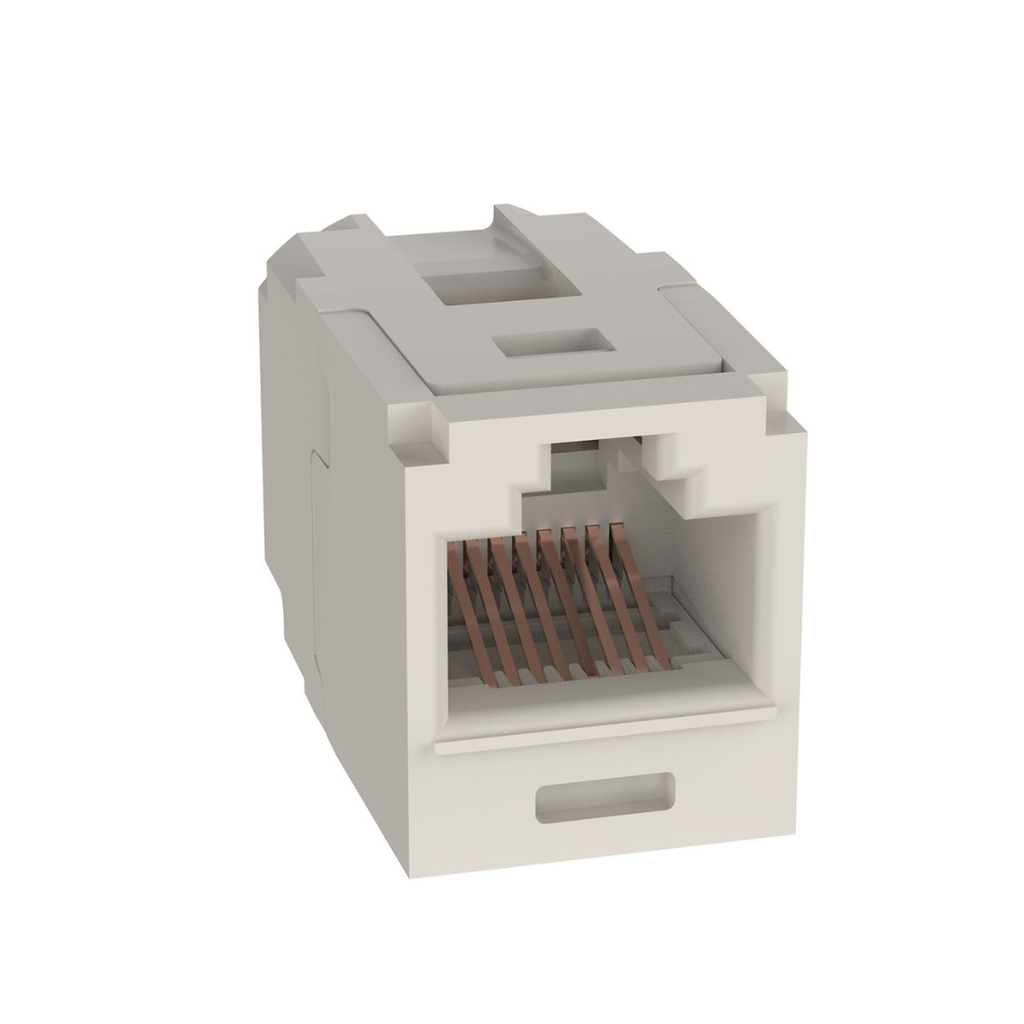 Módulo Acoplador RJ45 a RJ45, Mini-Com, Categoría 6, Color Blanco Mate - PANDUIT CC688IW