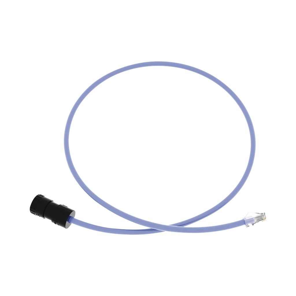 [FC-ICCP1MBU] Cable de Conexión en Campo Jack a Plug RJ45 PANDUIT FC-ICCP1MBU – Categoría 6A