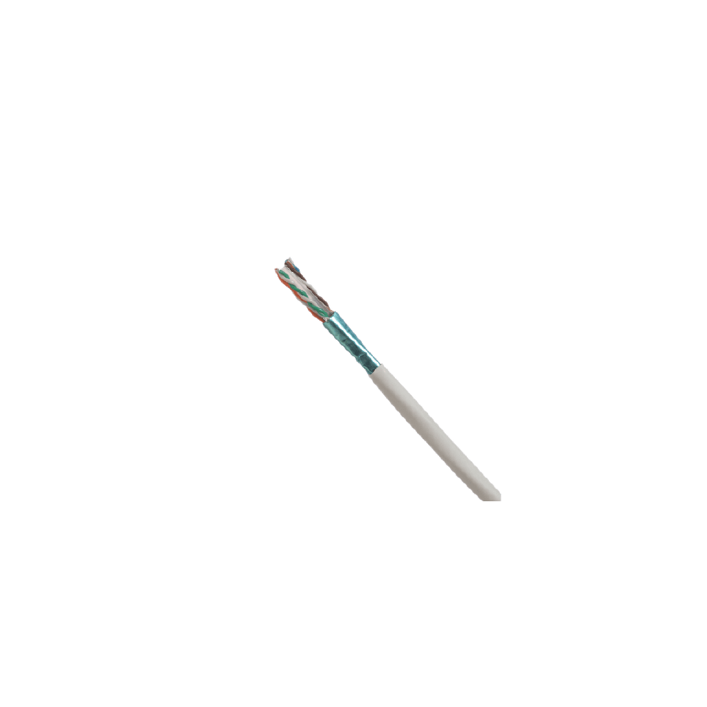 Bobina de Cable UTP de 4 Pares, Cat6A, 23 AWG, CMP (Plenum), Color Blanco, 305m - PANDUIT PUP6XHD04WH-G