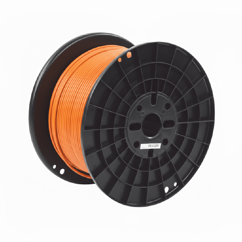 Bobina de Cable UTP de 4 Pares, Vari-MaTriX HD, Cat6A, 23 AWG, CMR (Riser), Color Naranja, 305 Metros (1000 Pies) - PANDUIT PUR6AHD04OR-G
