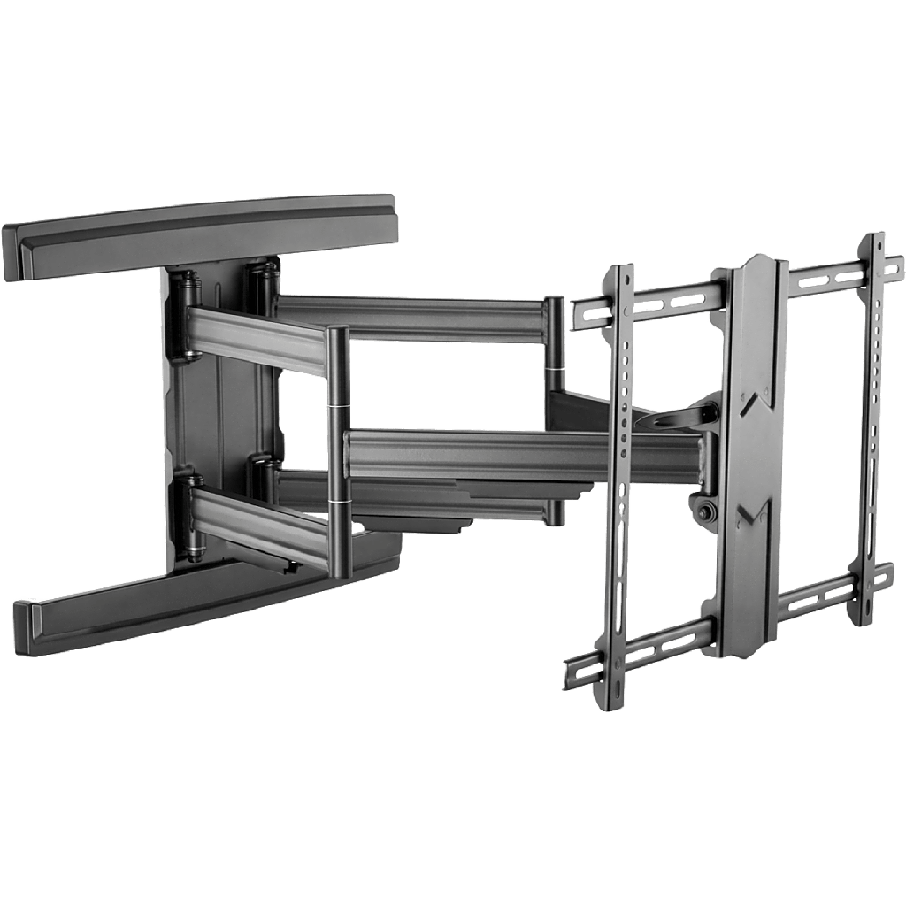 Soporte de Pared Articulado para Pantallas 37" a 85" / Extension 800 mm / Capacidad de Carga 69.9 kg / Gestion Integrada de Cables / Patrones VESA Multiples / Inclinacion con Bloqueo