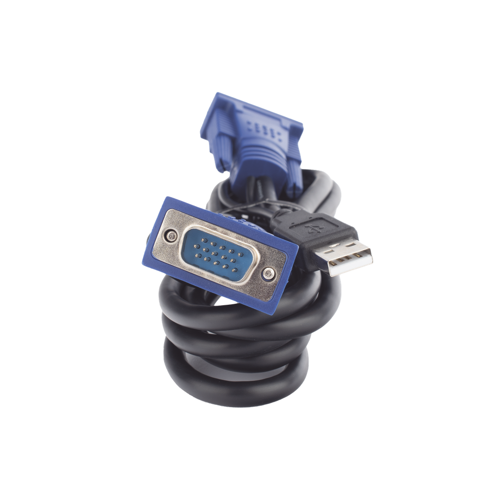 Cable USB KVM de 1.8 metros (5.91 pies) - PLANET KVM-KC1-1.8