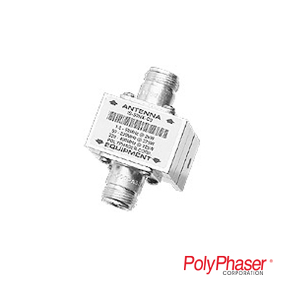 Protector RF Coaxial Para 1.5 a 700 Mhz Con Conectores N Hembra en Ambos Lados Con Ceja Lateral, 10 AÒos de Garantia