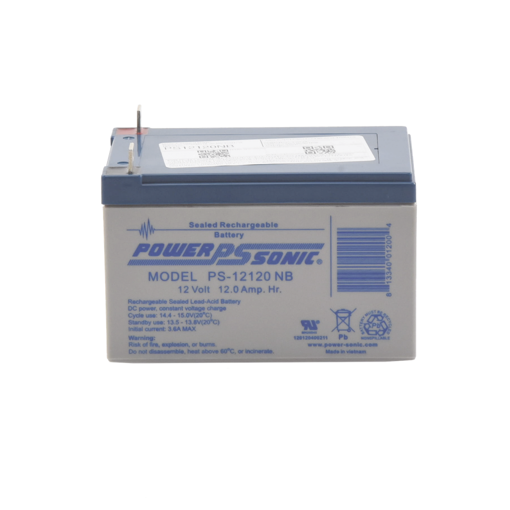 Bateria 12V Recargable, 12AH, Para Respaldo, Tecnologias AGM/VRLA, 5 AÒos Vida √ötil, Terminales tipo NB, Reconocida UL , Sin Mantenimiento, Sin Derrames