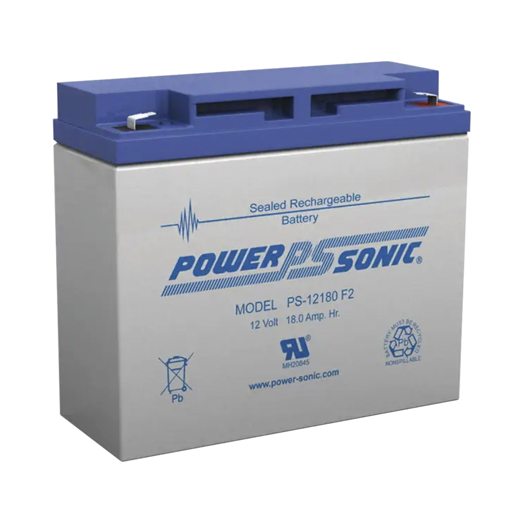 Bateria 12V, 18AH, Para Respaldo, Tecnologias AGM/VRLA, DiseÒo De Vida √ötil 5 AÒos, Terminales Tipo F2, Listada UL, Libre De Mantenimiento