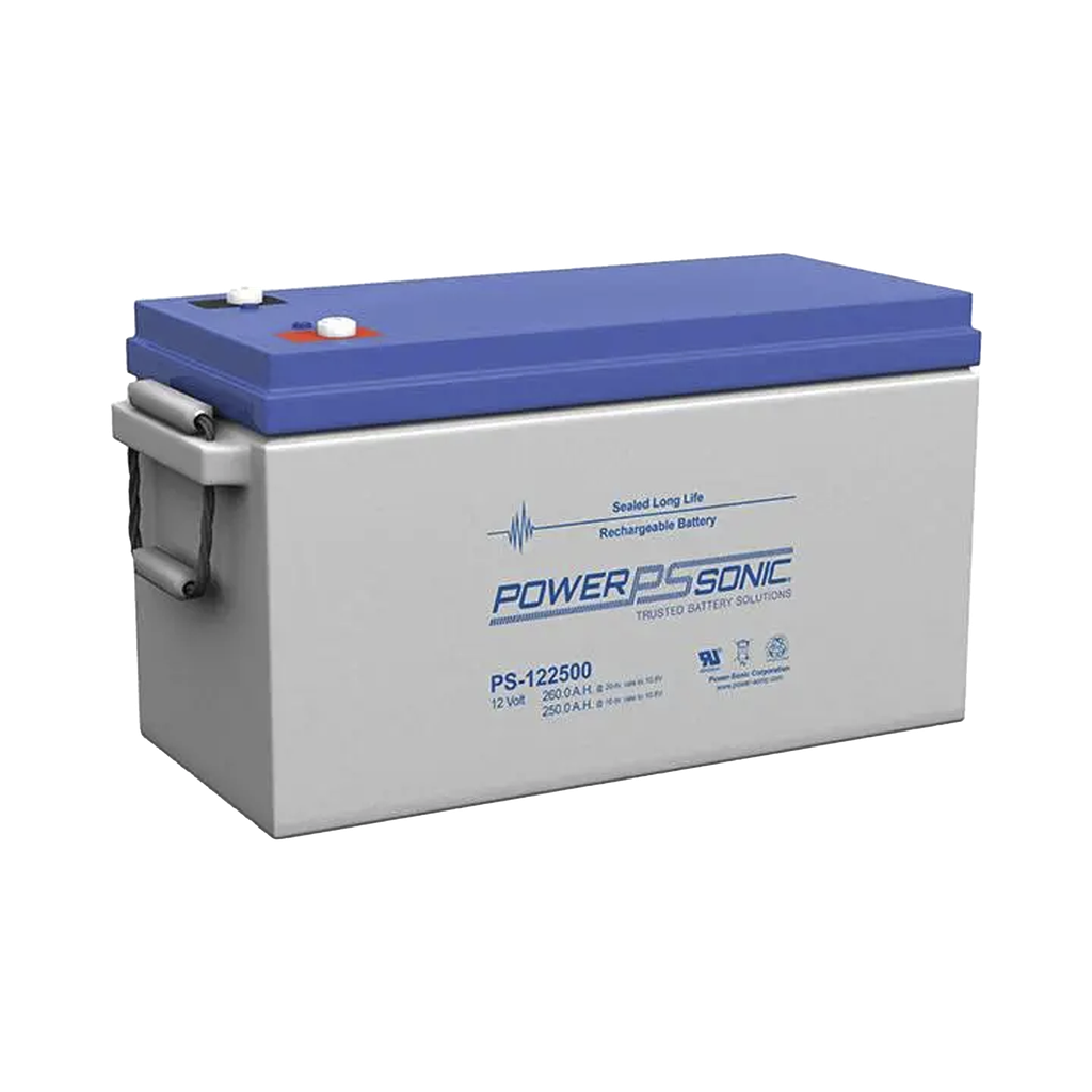 Bateria 12V, 260AH, Para Respaldo, Tecnologias AGM/VRLA, 5 Años Vida Ãštil, Terminales M8, Listada UL