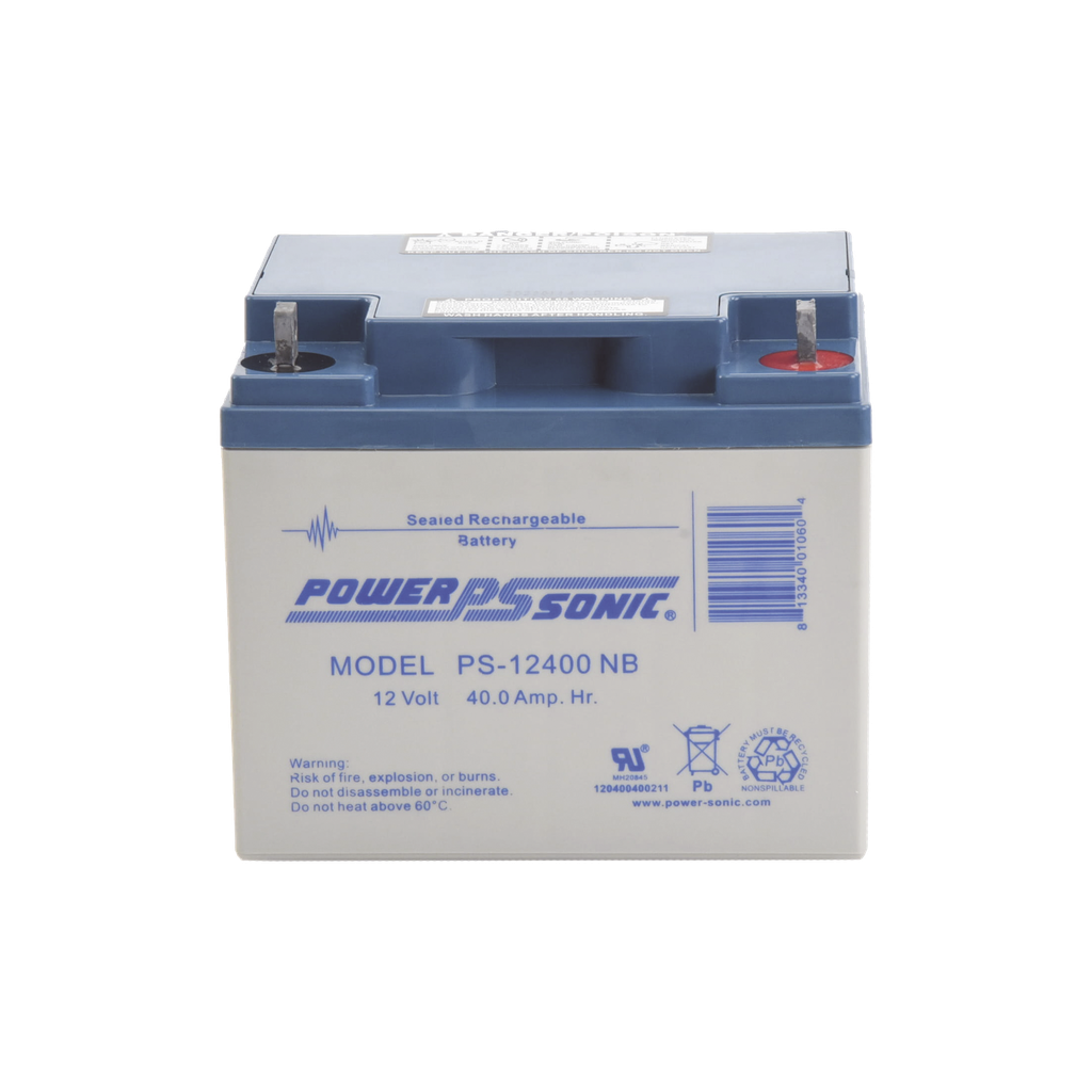 Bateria 12V, 40AH, Para Respaldo, Tecnologias AGM/VRLA, 5 AÒos Vida √ötil, Terminales NB, Reconocida UL