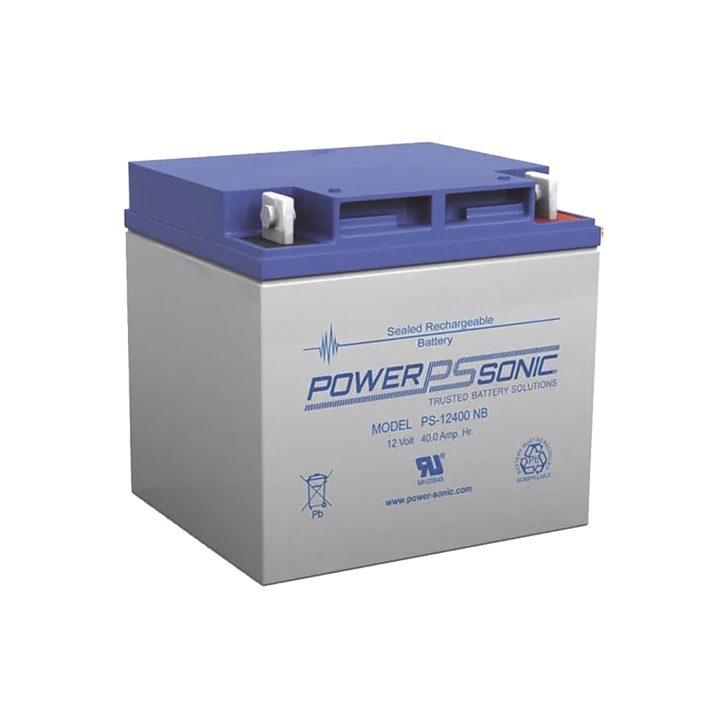 Bateria 12V, 40AH, Para Respaldo, Tecnologias AGM/VRLA, 5 Años Vida Ãštil, Terminales T6, Reconocida UL