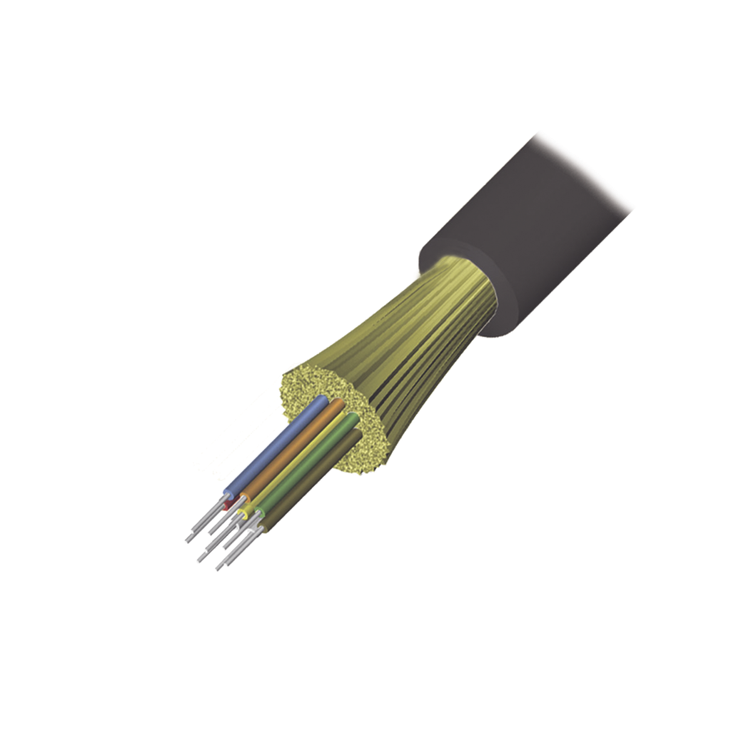 [9GD5H006D-T501M] Cable de Fibra Óptica de 6 Hilos SIEMON 9GD5H006D-T501M – 1 Metro (3.28 Pies)