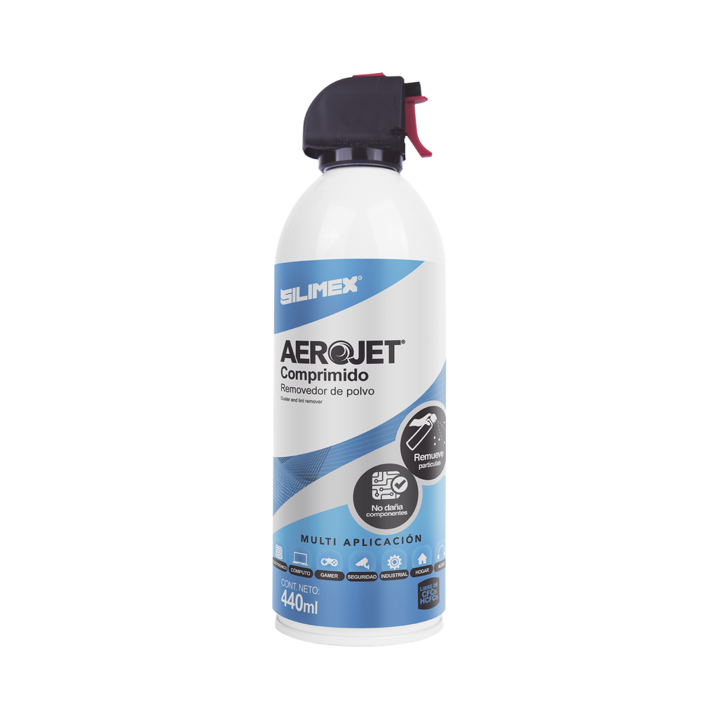 [AEROJET-440] Removedor de Polvo y Residuos (Aire Comprimido) SILIMEX AEROJET-440 – 440 ml