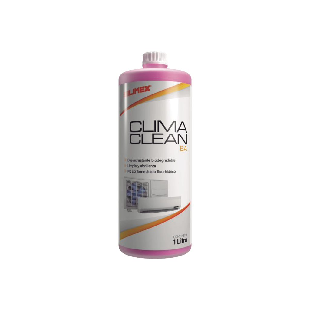 CLIMA CLEAN BA Limpiador Espumoso, Biodegradable y a Base de Agua que Garantiza una Limpieza Profunda y Profesional en Serpentines de Minisplits, Mejorando su Eficiencia y Prolongando su Vida ⁄til