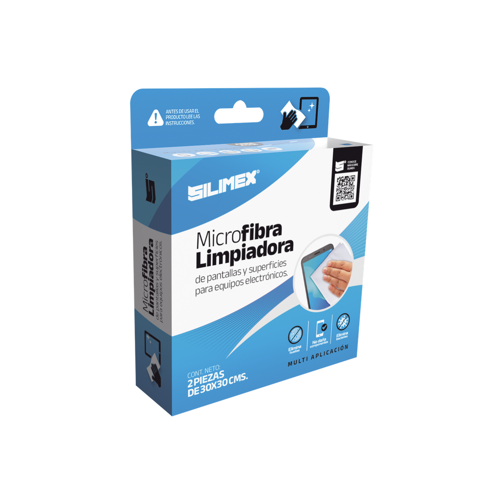 Toallitas Secas Electrost·ticas de 30x30 cm (11.81 x 11.81 Pulgadas), Especial para Limpiar Superficies Delicadas Sin Rayarlas (Paquete con 2 Piezas)