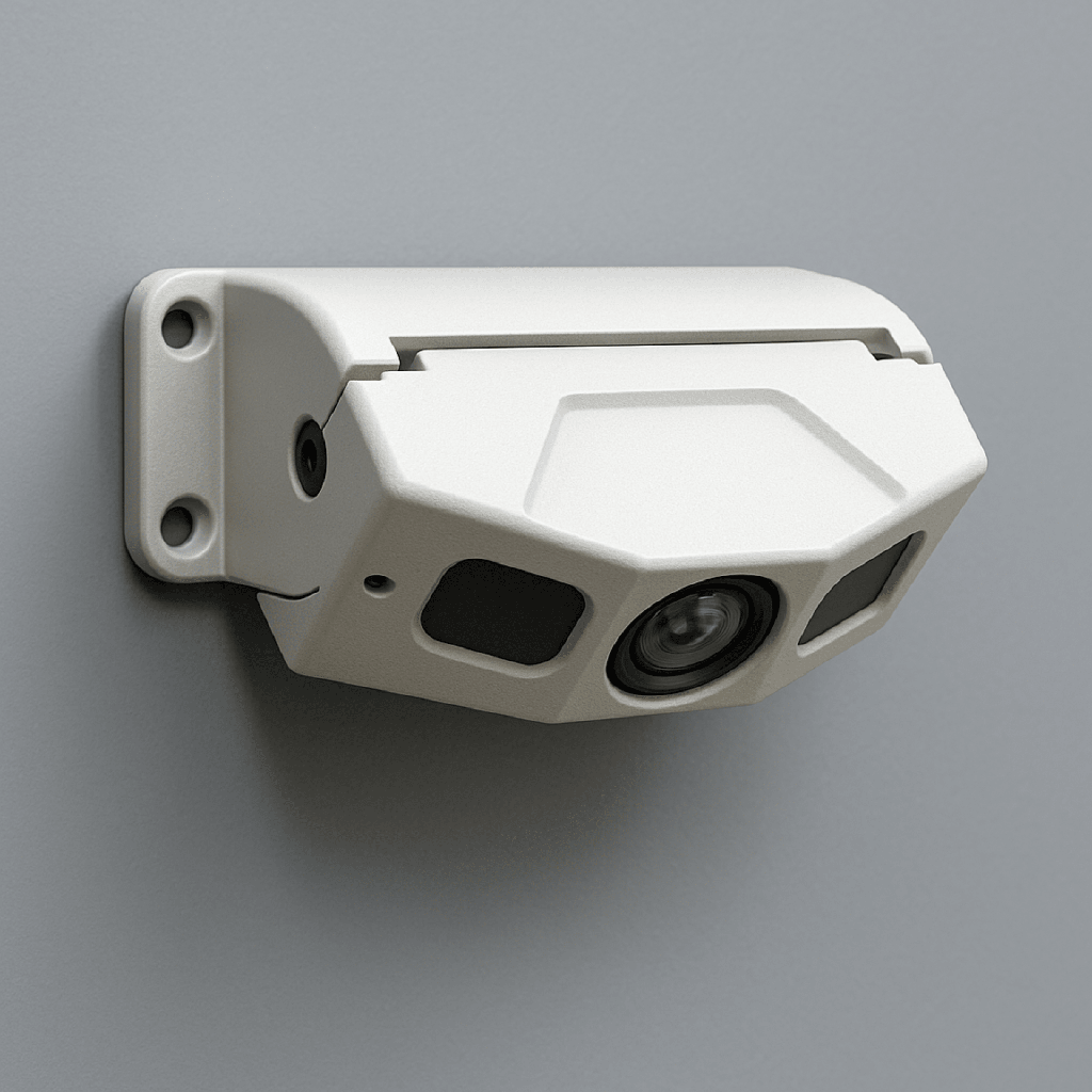 Camara AHD para Punto Ciego Vehicular CA46 / Resolucion 2MP 1080p @ 30fps / Lente 1.8mm 160∞ HFOV / 4 LEDs Infrarrojos / DiseÒo Magnetico sin Perforacion / IP67 / Alimentacion PON DC12V / Deteccion de &