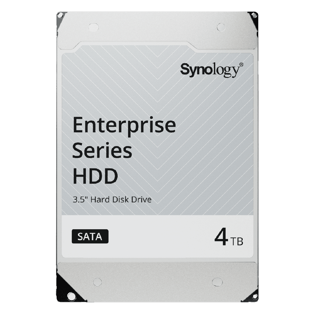 Disco Duro SATA de 3,5" Serie Plus / Capacidad 4TB / Interfaz SATA 6 GB/s / Tecnologia CMR / MTBF de 1,2 Millon de Horas / Carga de Trabajo de 180 TB/aÒo / Compatible con Synology DSM