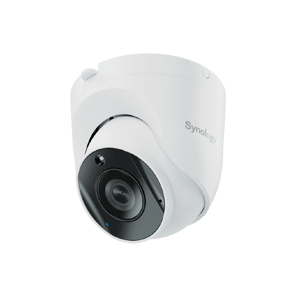 Camara de Vigilancia TC500 | 5 Megapixeles (2880x1620) | Lente 2.8 mm (110∞ H) | Vision Nocturna 30 mts | IP67 | IA para Deteccion de Personas y Vehiculos | Compatible con Surveillance Station | Almacenamiento en mic