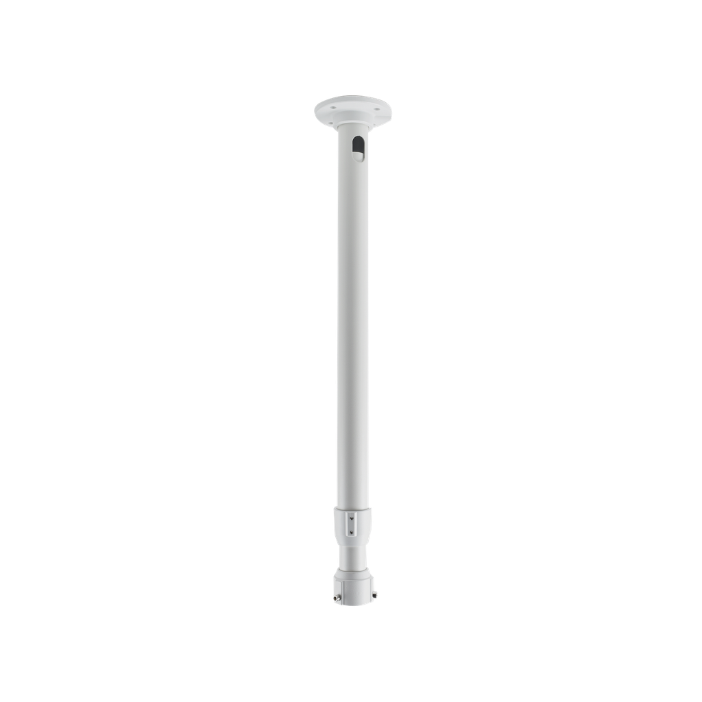 Montaje de techo telescópico tipo tubo para PTZ Hikvision, largo 60 cm - 120 cm - SYSCOM VIDEO XBRT20B10
