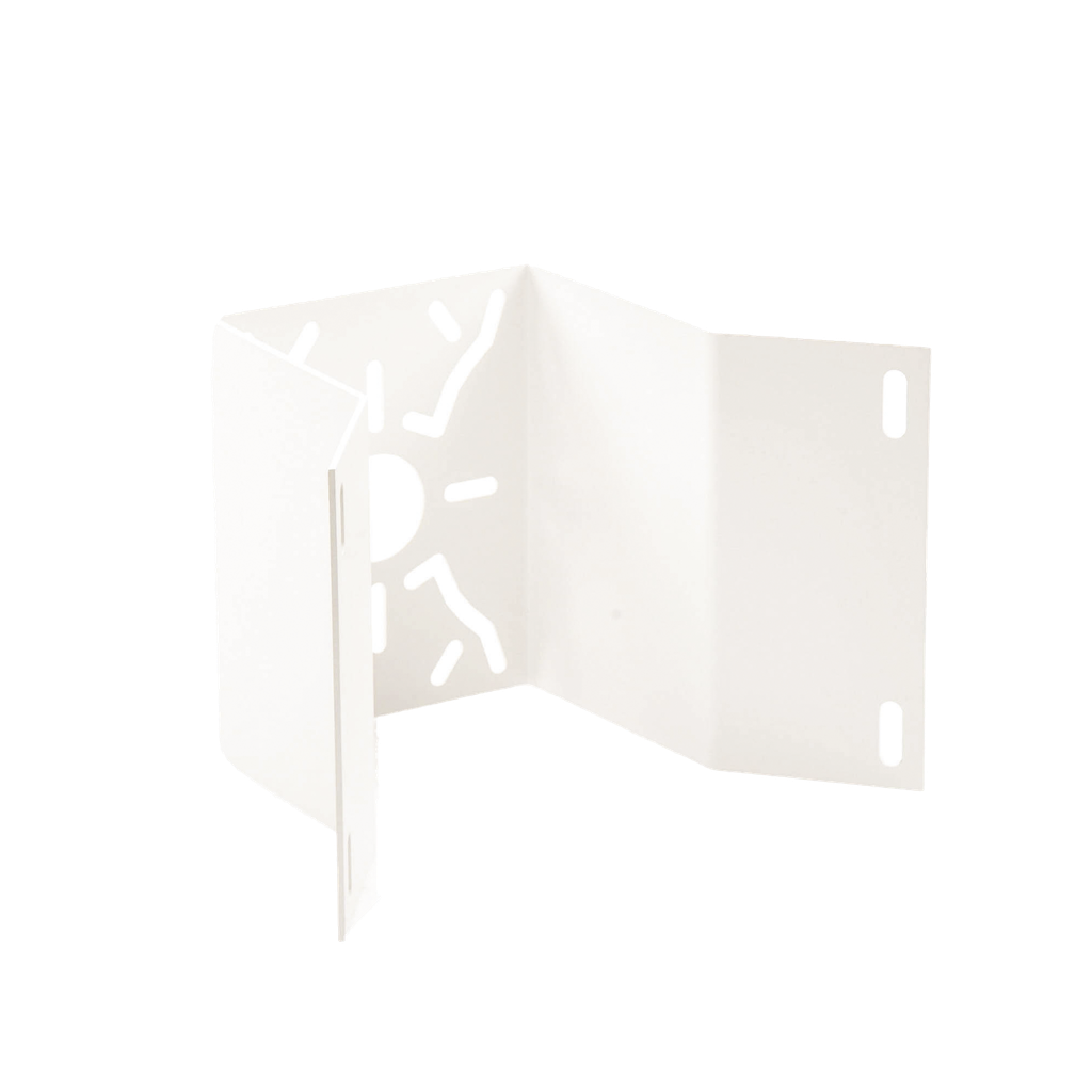 Montaje para instalacion de camaras en esquina