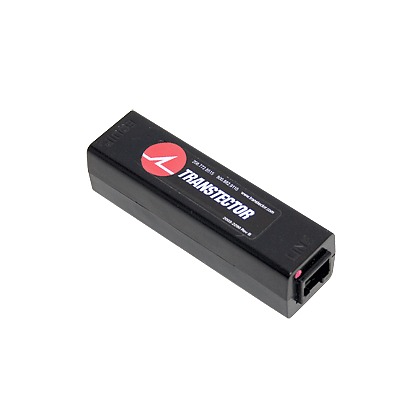 [T-DPR-GE-POE] Protector PoE Gigabit Ethernet / Tubo de Gas GDT / 1000 Mbps / RJ45 / Interior / Protección L-G - TRANSTECTOR T-DPR-GE-POE