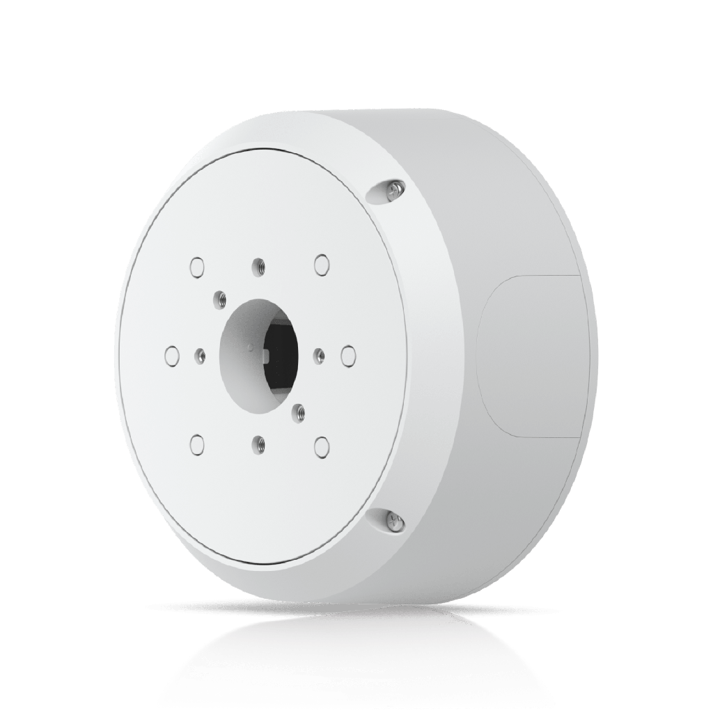 Camera Junction Box ‚Äì Caja de Conexiones Antimanipulacion en Color Blanco para Camaras UniFi Protect Bullet, Dome y Turret