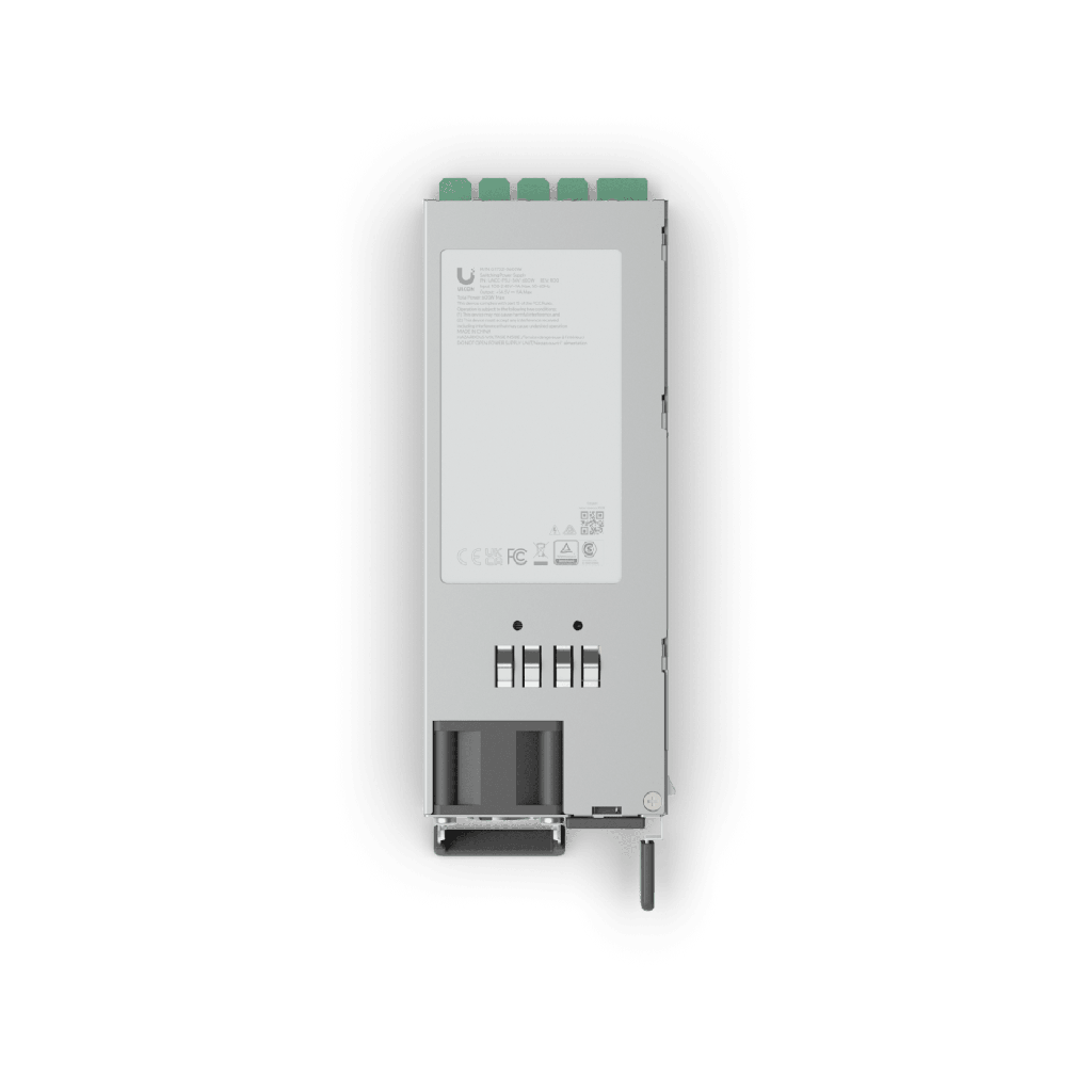 UniFi Enterprise Fuente de Alimentacion / 600W / 54.5V a 11A / Acero SGCC / NDAA Compliant / Compatibilidad con switch ECS-48-PoE, ECS-24-PoE
