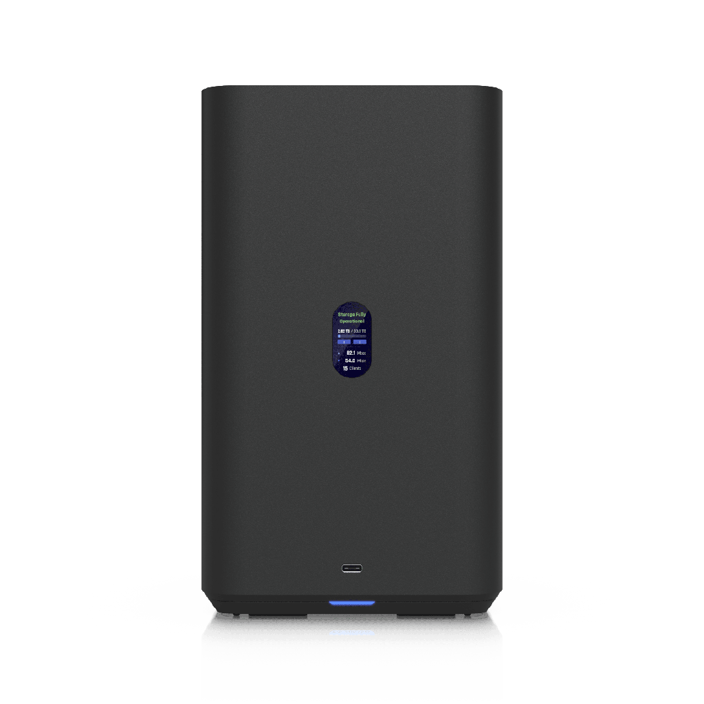 [UNAS-2-B] UniFi UNAS-2 "“ Almacenamiento en Red (NAS) Compacto con 2 Bahías para HDD de 3.5", Puerto de Red 2.5 GbE, Conectividad USB-C y Adaptador PoE++ Incluido - UBIQUITI UNAS-2-B