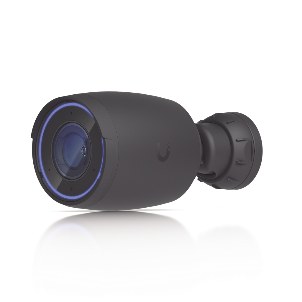 Camara UniFi AI PRO 4k (8MPX), para interior o exterior (IP65) Zoom optico de 3X, con Inteligencia Artificial, deteccion de personas, placas y mas, audio 2 vias