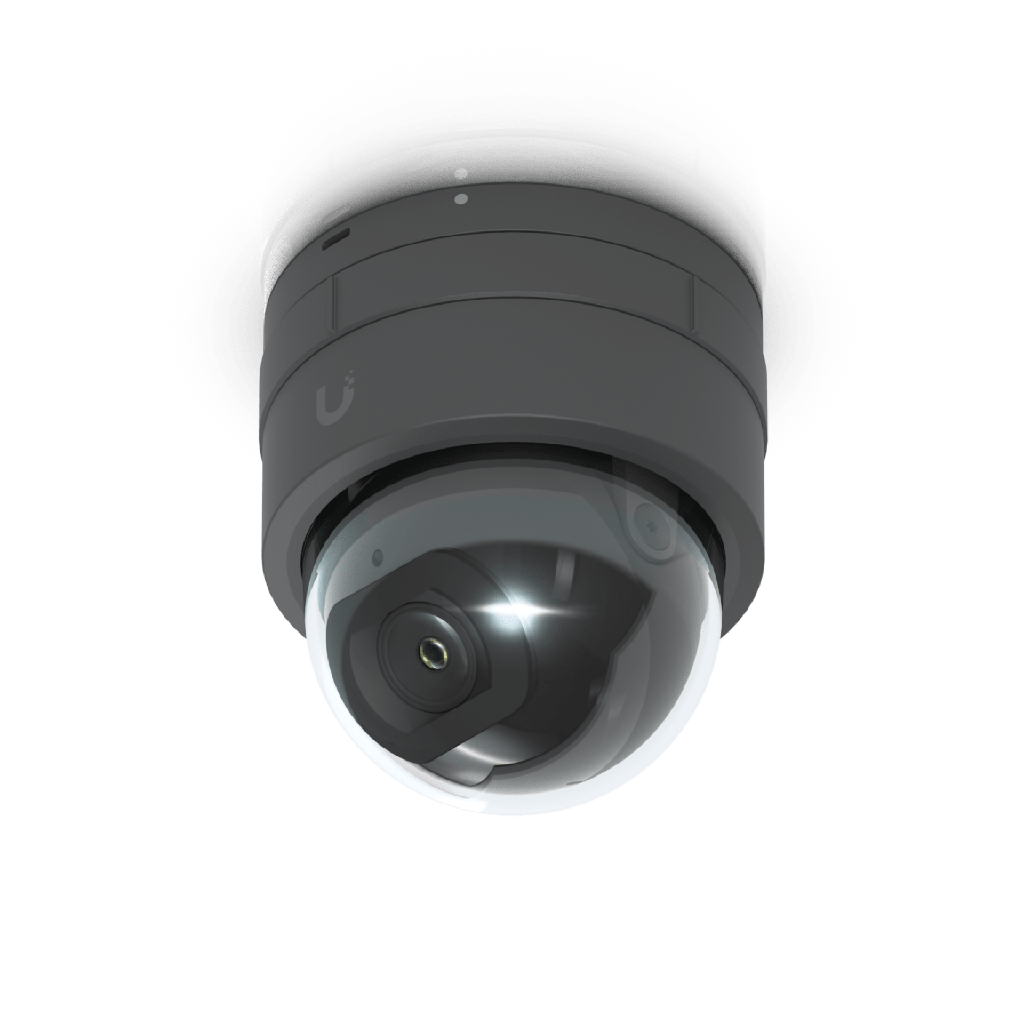 [UVC-G5-DOME-ULTRA-B] Cámara IP UniFi G5 Domo Ultra Color Negro, Bajo Perfil para Interior, 2K (4MPX), Íngulo Amplio 102.4°, Visión Nocturna IR Hasta 20mts, Detección de Eventos, para Pared o Techo - UBIQUITI UVC-G5-DOME-ULTRA-B