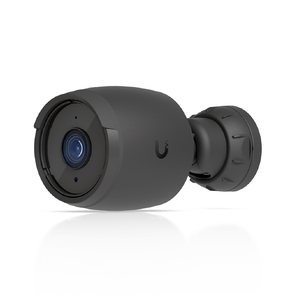 Camara UniFi Protect G6 Bullet, PoE, 1.8" 4K, AI Multi-TOPS, Vision Nocturna IR 30m, Proteccion IP66, Reconocimiento Facial y Placa, Montaje en Pared, Techo y Poste