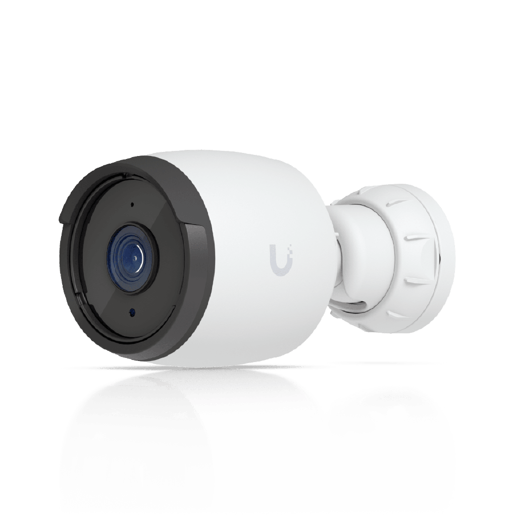 Cámara UniFi Protect G6 Bullet Color Blanco, PoE, 1.8" 4K, AI Multi-TOPS, Visión Nocturna IR 30m, Protección IP66, Reconocimiento Facial y Placa, Montaje en Pared, Techo, Poste - UBIQUITI UVC-G6-BULLET-W