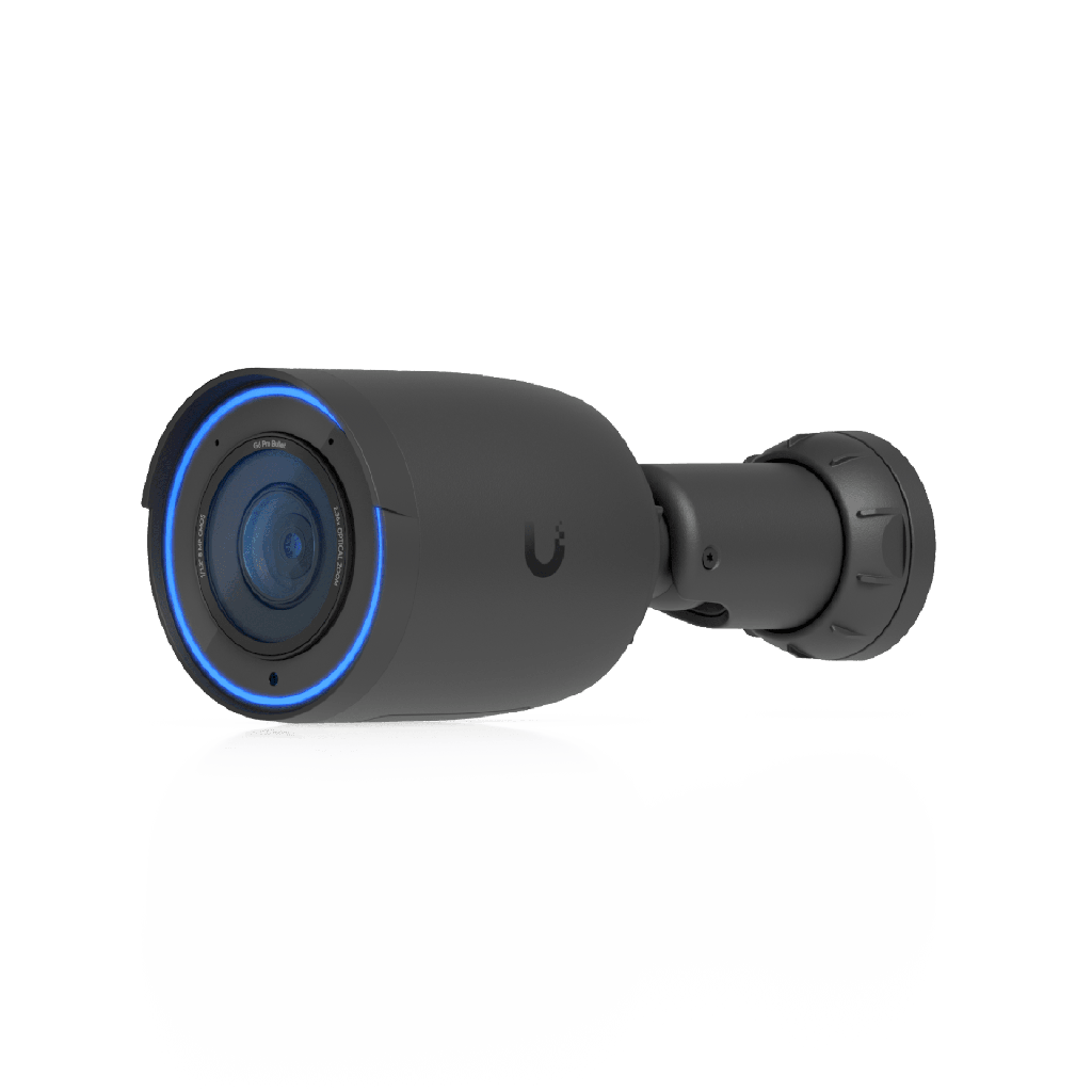 UniFi Protect G6 Pro Bullet ‚Äì Camara 4K PoE+ Todo Clima con Motor de IA Multi-TOPS, Zoom Optico 2.36√ó y Sensor CMOS 1/1.2, que Ofrece un DesempeÒo Sobresaliente en Entornos de Baja Iluminacion