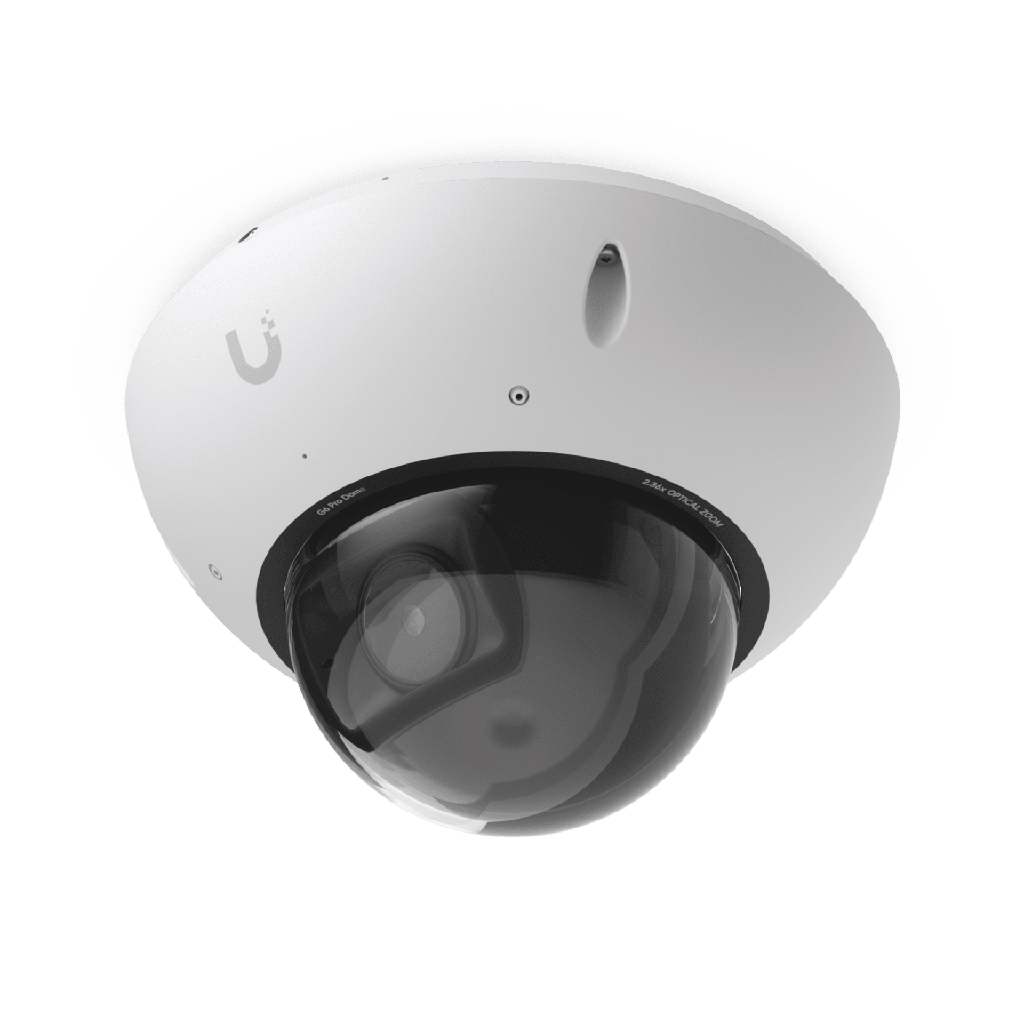 UniFi Protect G6 Pro Dome ‚Äì Camara 4K PoE+ Antivandalica y Todo Clima con Motor de IA Multi-TOPS, Zoom Optico 2.36√ó y Sensor CMOS 1/1.2 y Vision Noctura IR de Largo Alcance