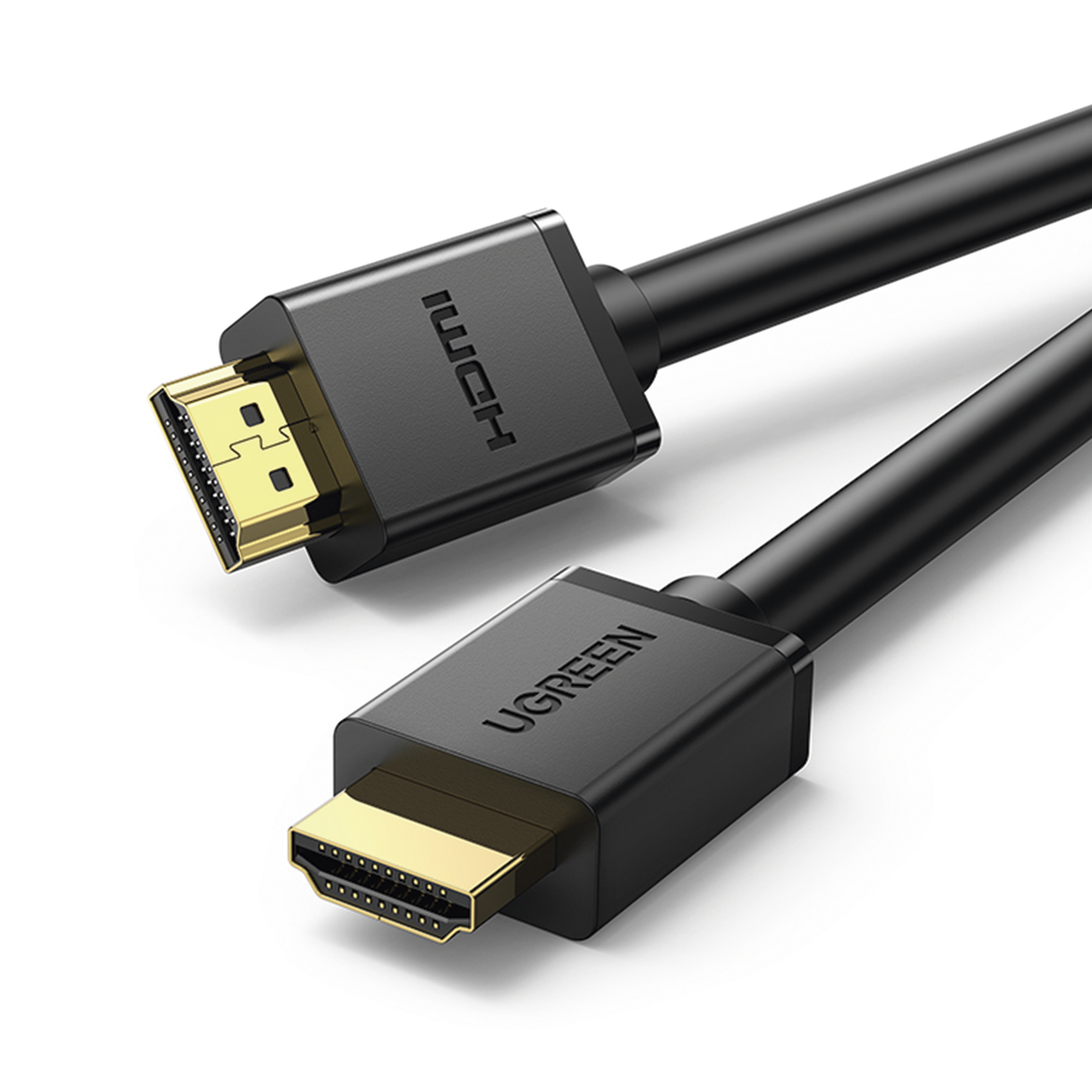 Cable HDMI 2.0 4K@60Hz | 3 Metros (9.84 Pies) | HDR | 3D | HEC (Canal Ethernet HDMI) | ARC (Canal de Retorno de Audio | Color Profundo de 48 Bits | Audio de 32 Canales | HDCP | Dolby True HD 7.1 | 18 Gbps | Múltiple Blindaje | Calidad Premium. - UGREEN 10108